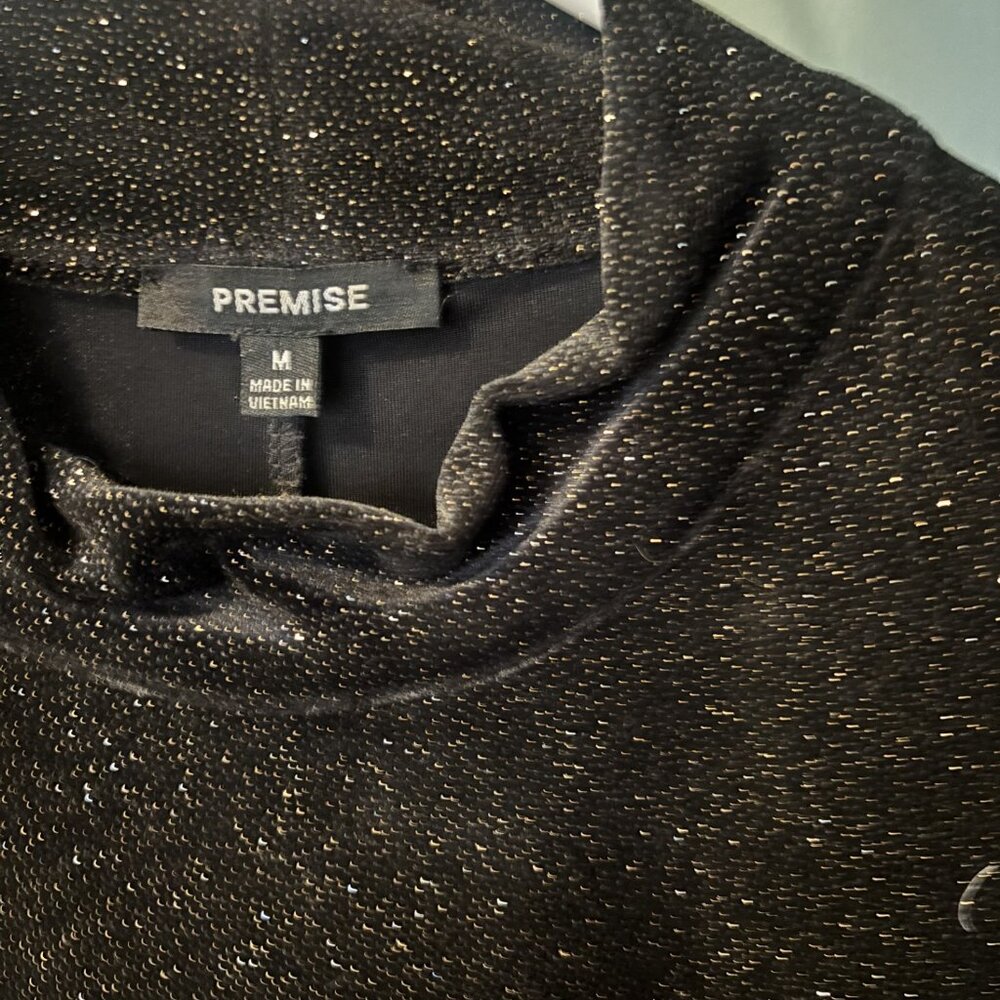 Premise black with sparkles size M dress